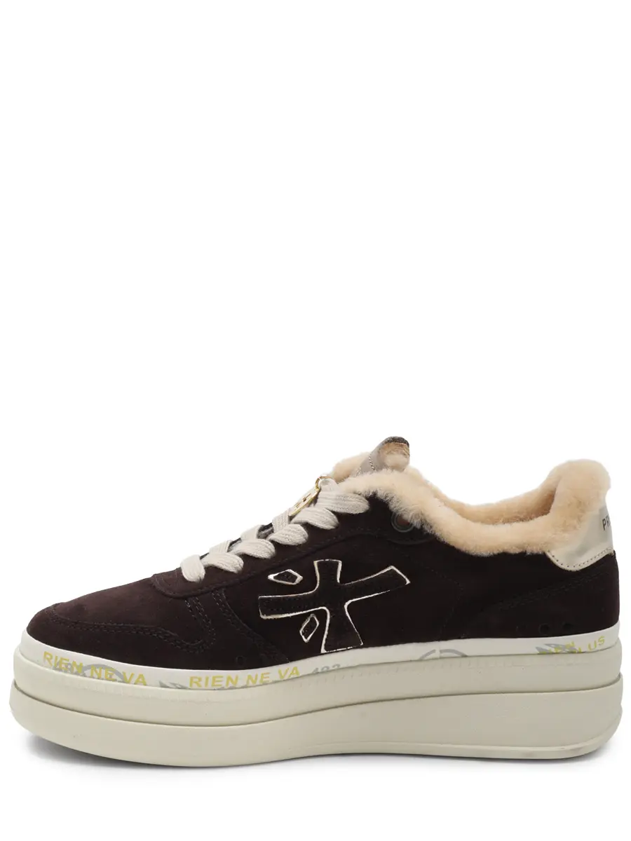 Кеды замшевые на меху