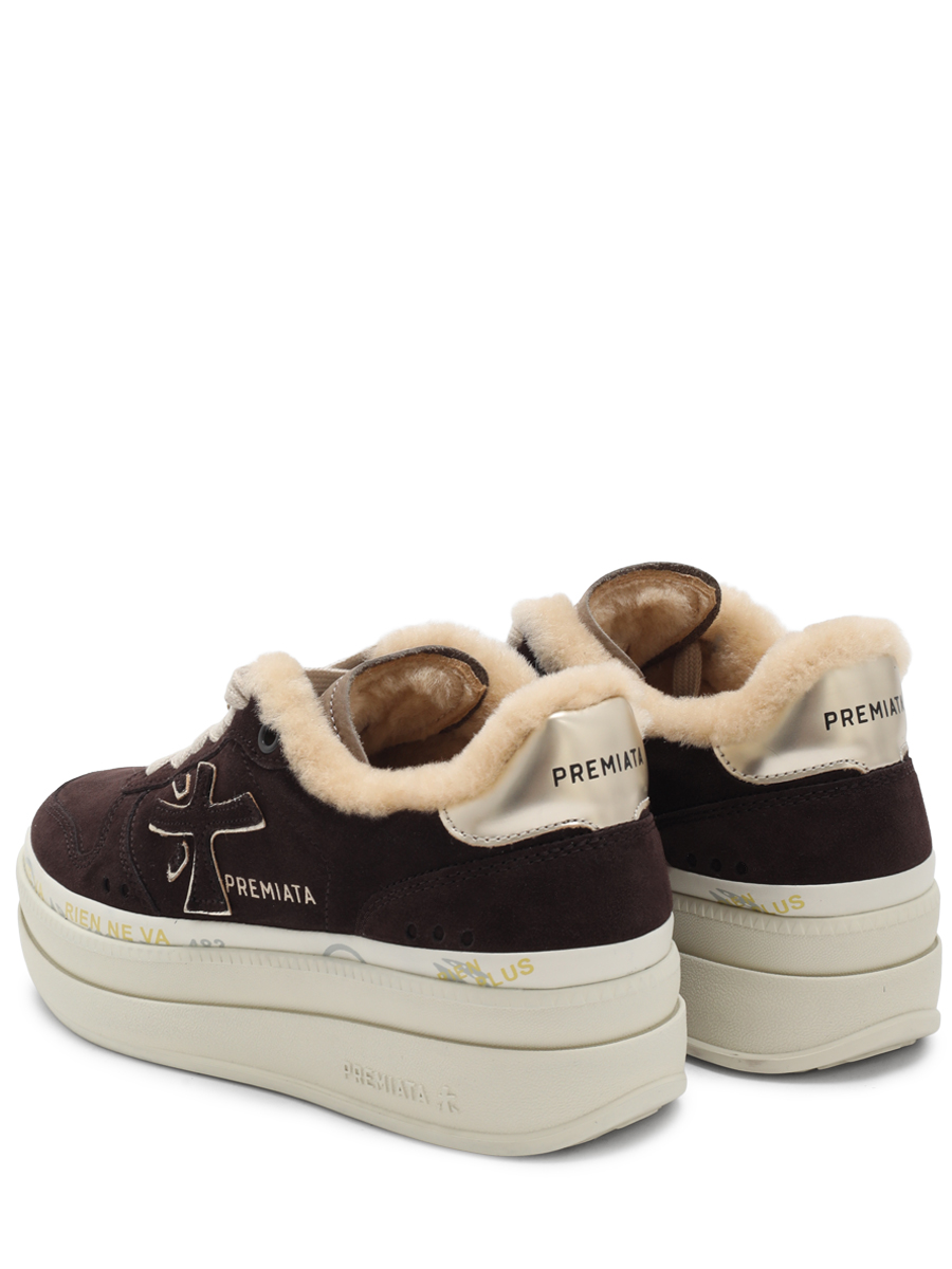 Кеды замшевые на меху