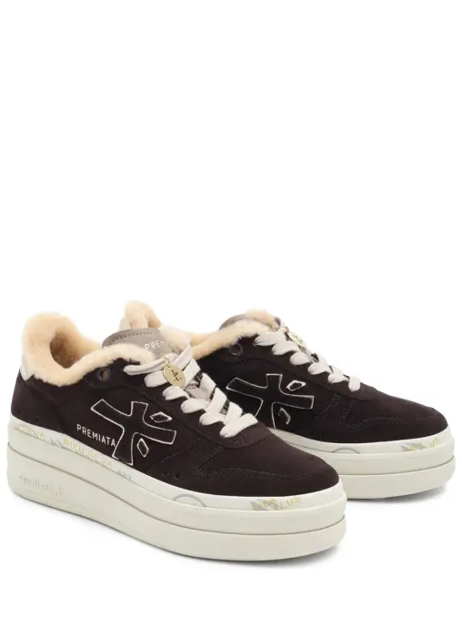 Кеды замшевые на меху PREMIATA