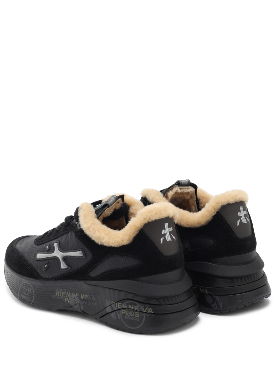 Кроссовки комбинированные на меху