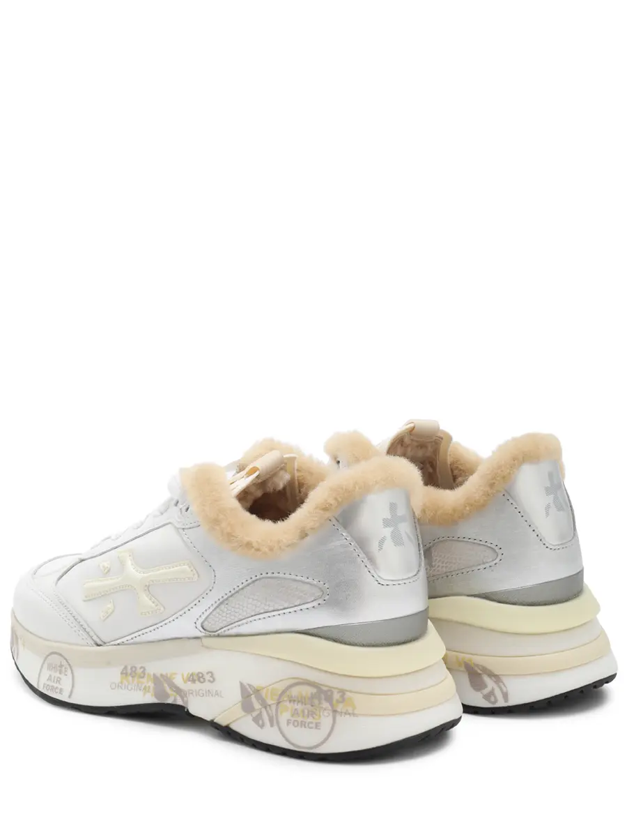 Кроссовки комбинированные на меху