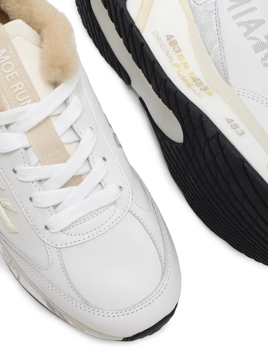 Кроссовки комбинированные на меху