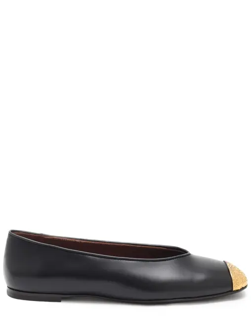 Балетки кожаные GIUSEPPE ZANOTTI