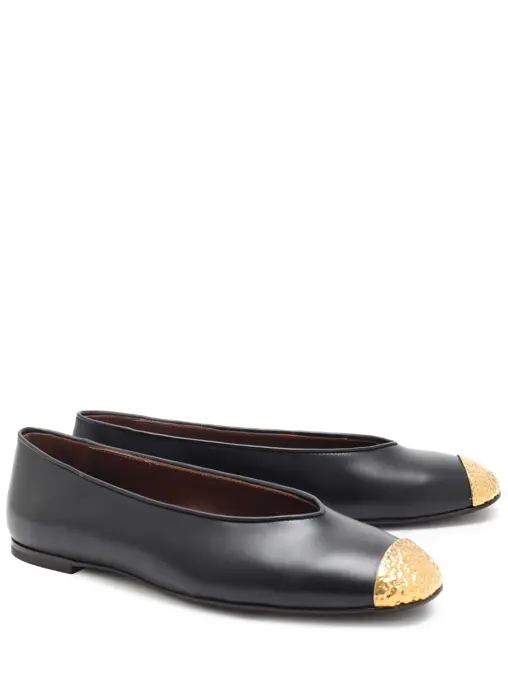 Балетки кожаные GIUSEPPE ZANOTTI