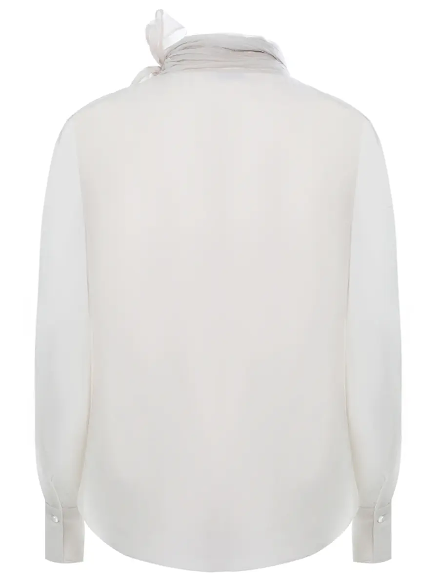 Блуза шелковая