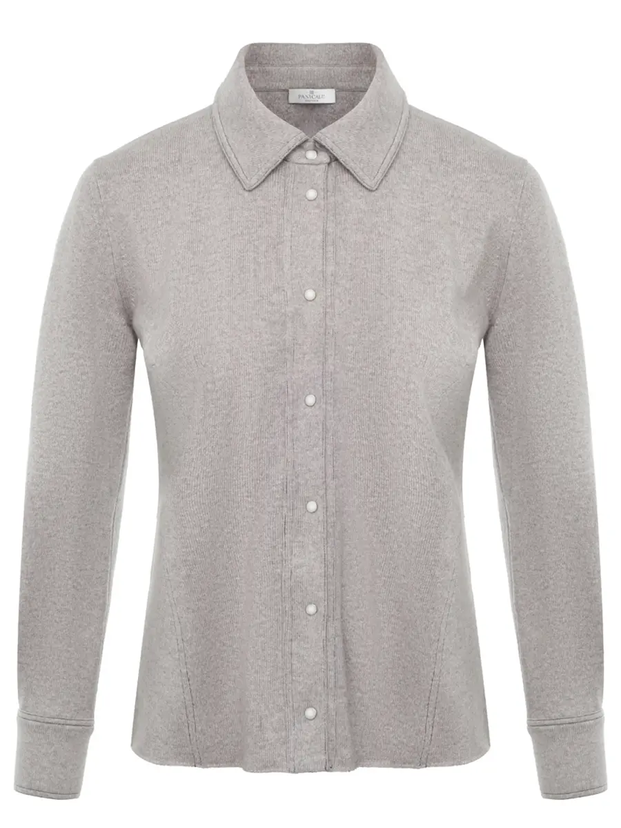 Рубашка из шерсти и шелка