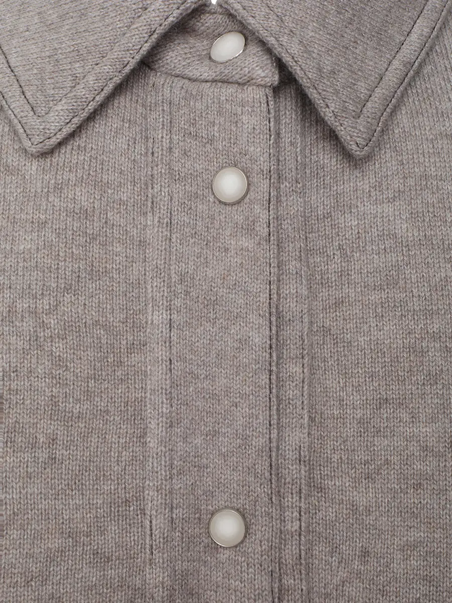 Рубашка из шерсти и шелка