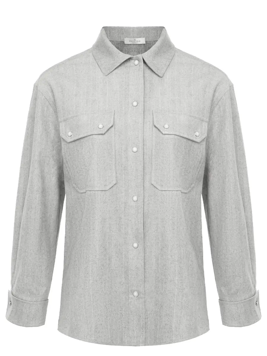 Рубашка шерстяная