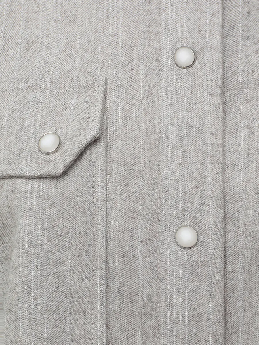 Рубашка шерстяная