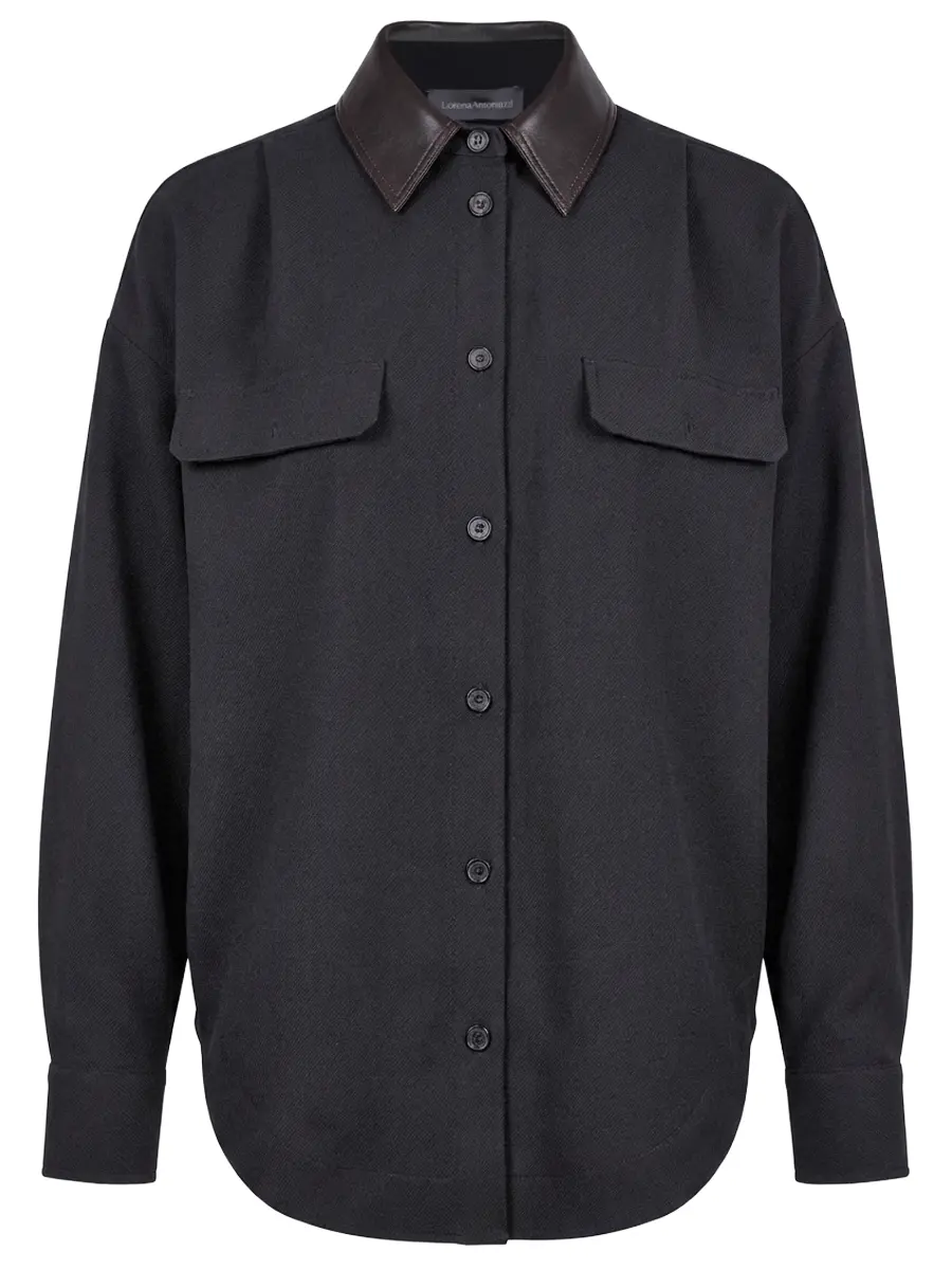 Рубашка шерстяная