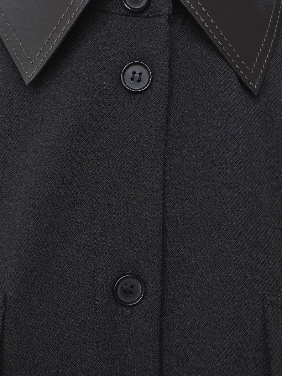 Рубашка шерстяная