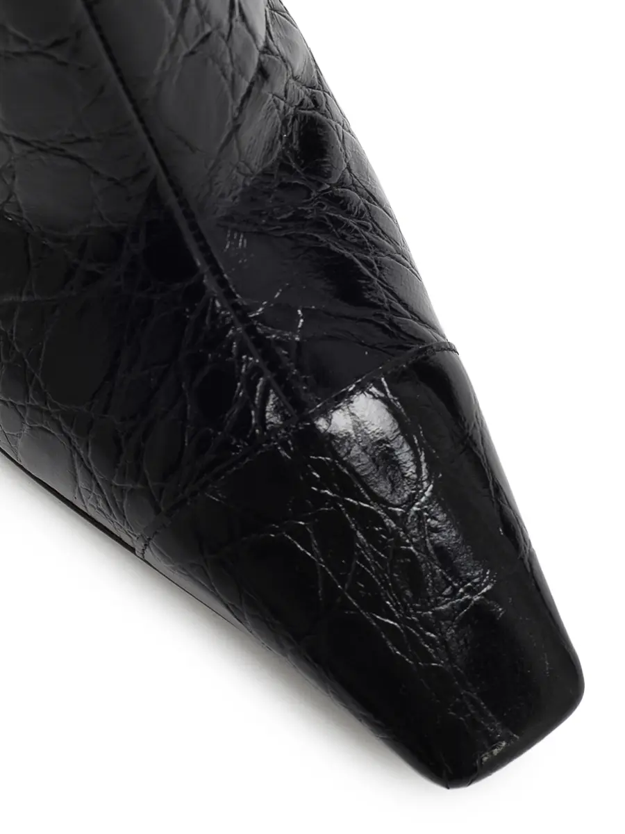 Ботильоны кожаные