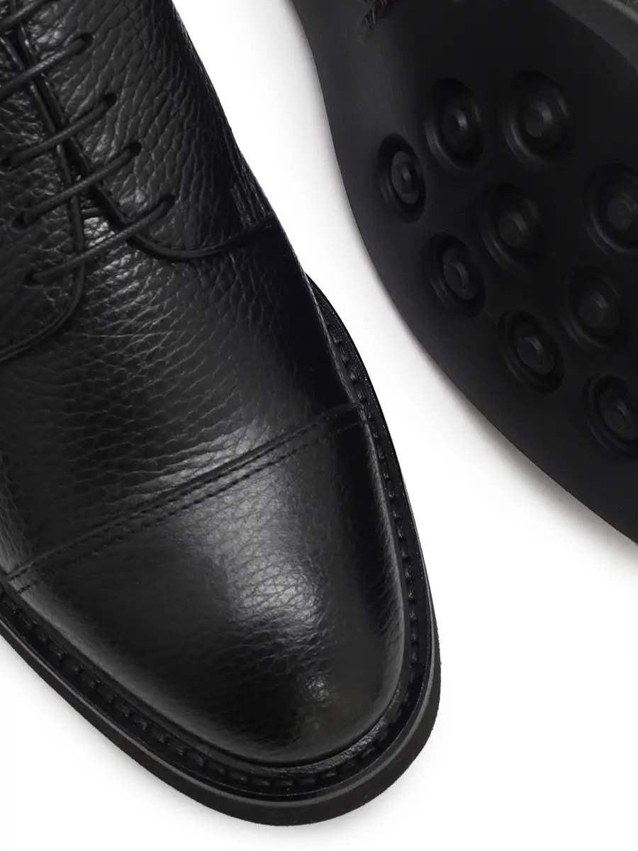 Дерби кожаные на байке