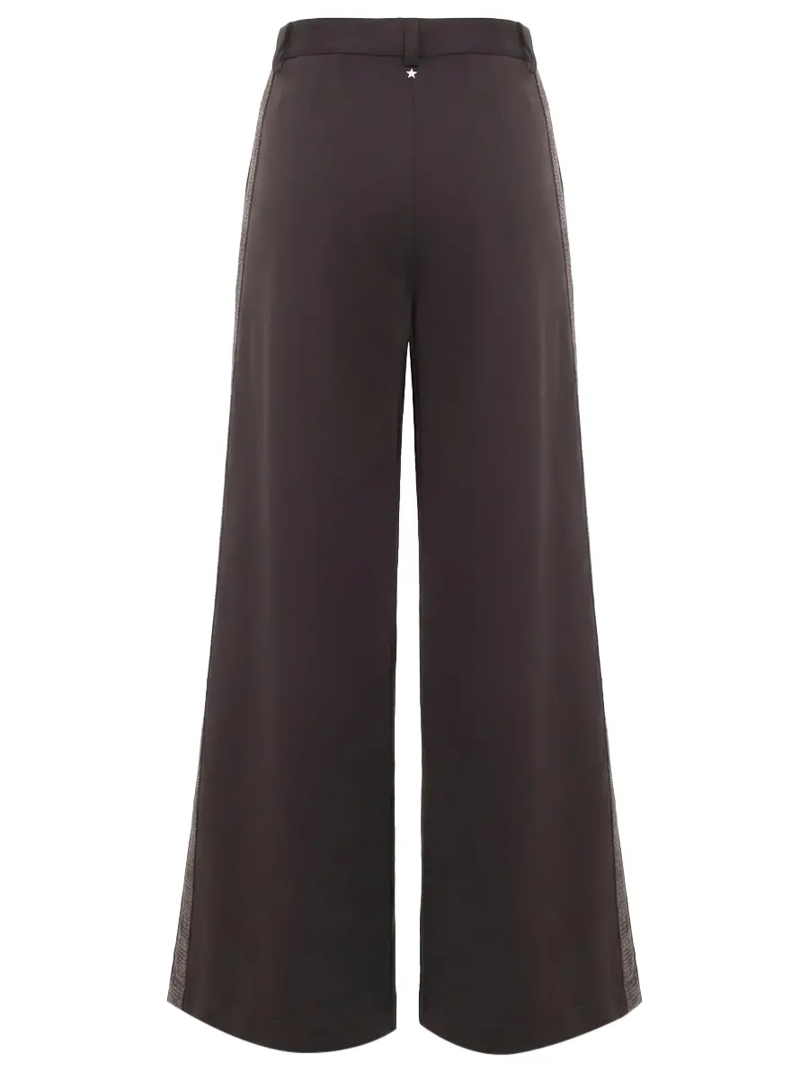 Брюки однотонные