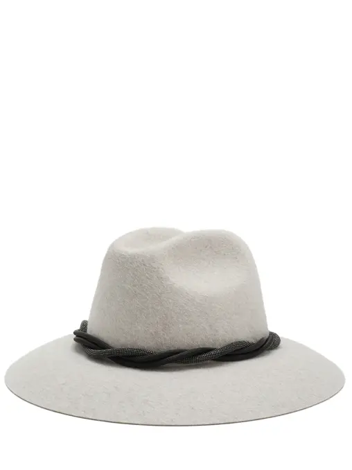 Шляпа фетровая BRUNELLO CUCINELLI