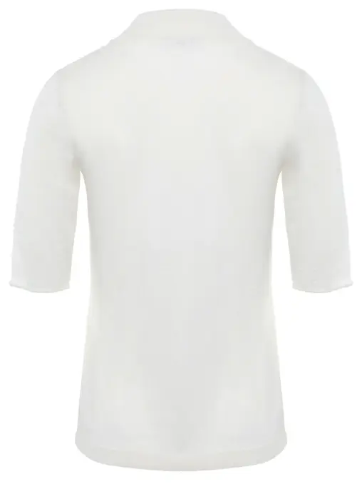 Футболка из шерсти и шелка PANICALE