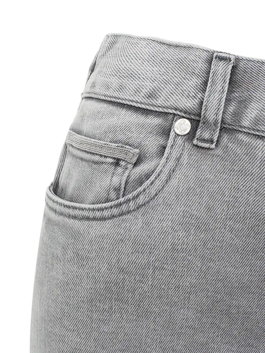 Джинсы хлопковые