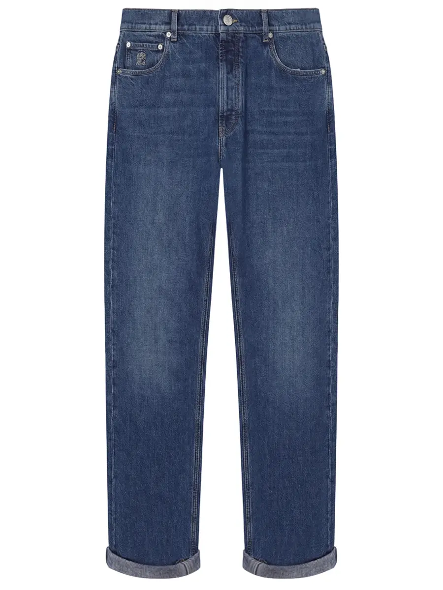 Джинсы хлопковые