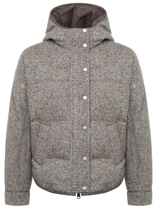 Пуховик двусторонний BRUNELLO CUCINELLI