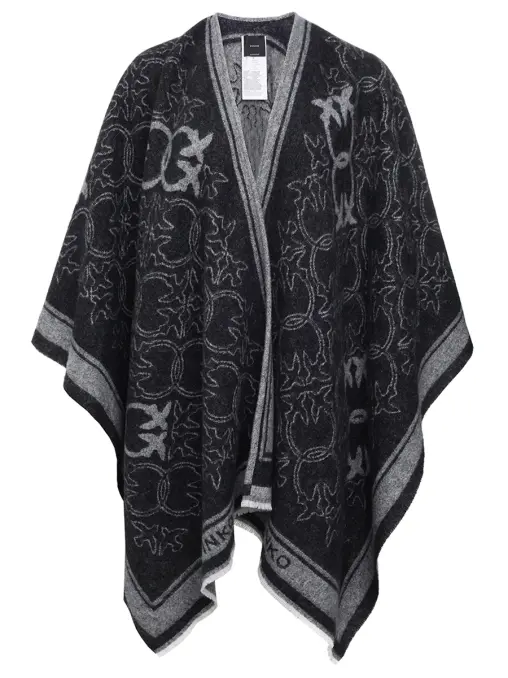 Пончо шерстяное PINKO