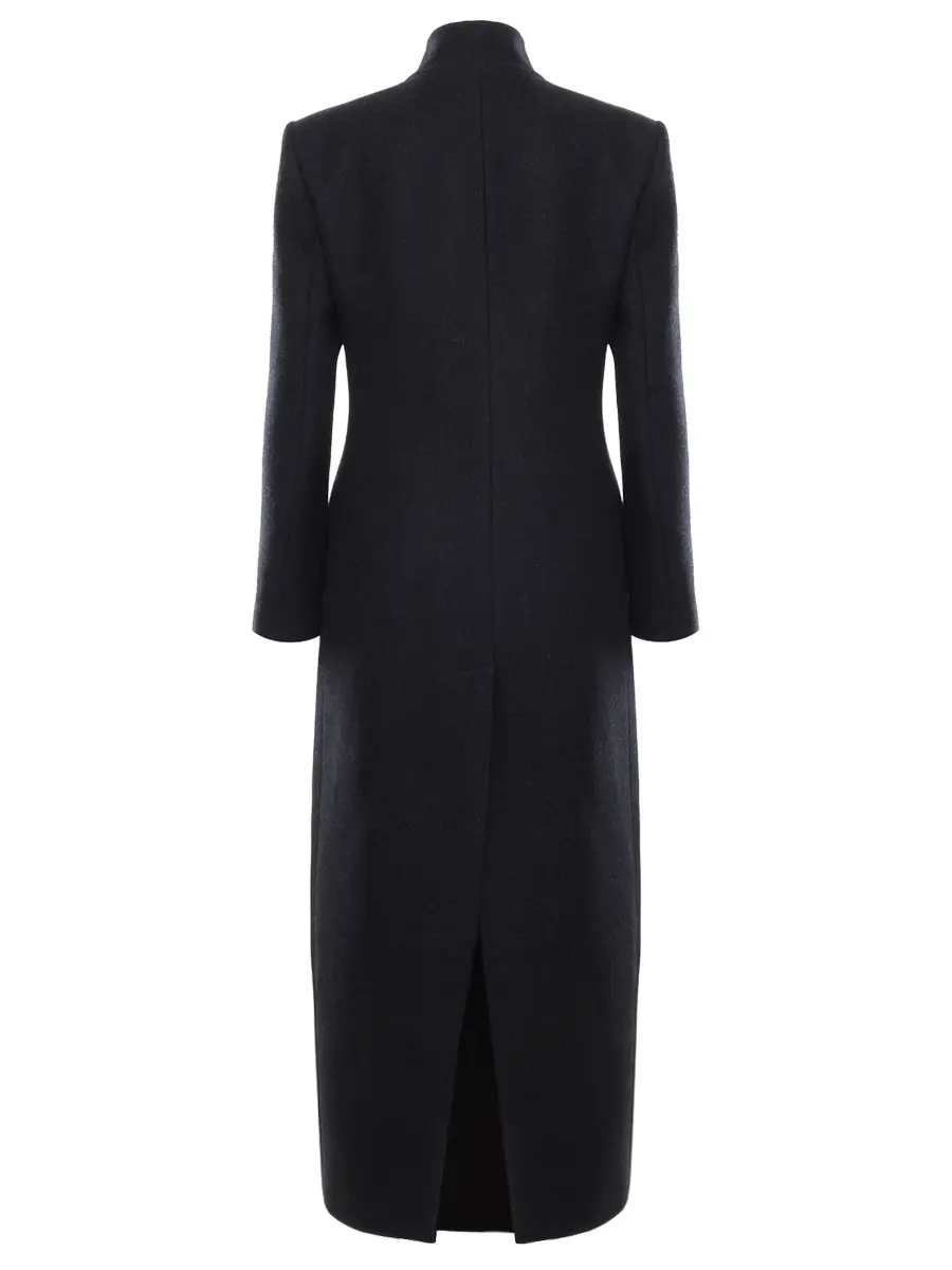 Пальто однотонное