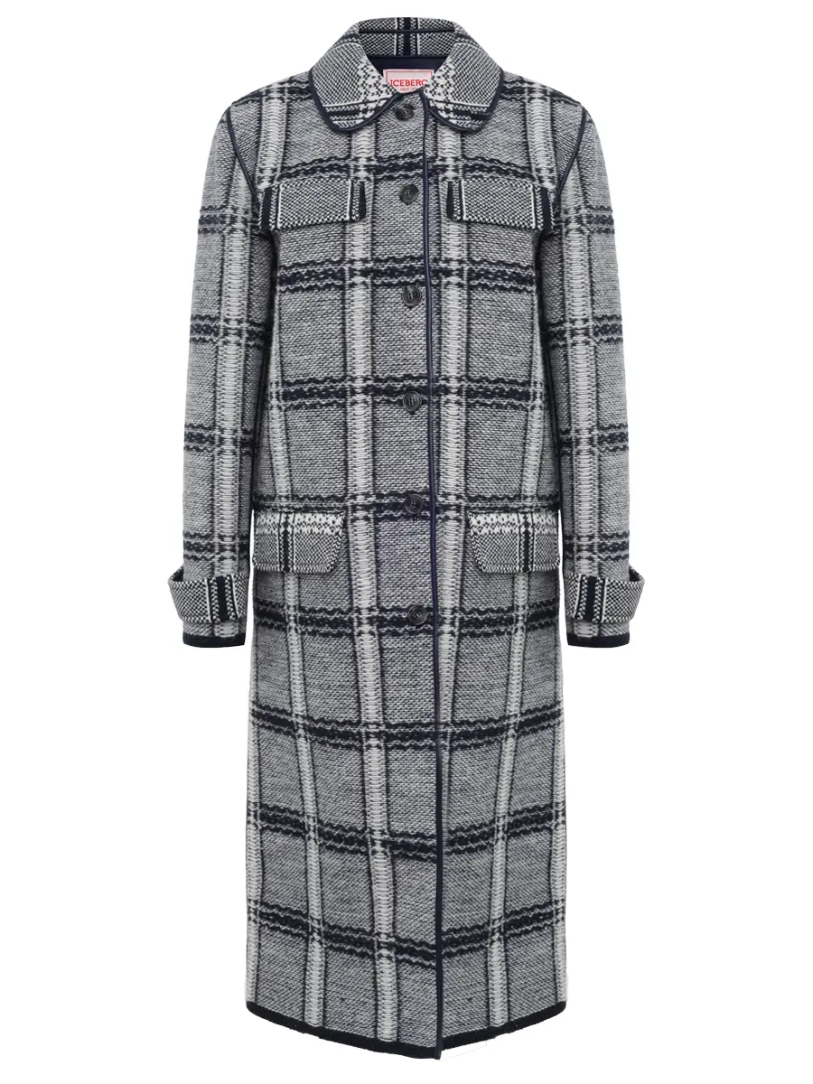 Пальто шерстяное