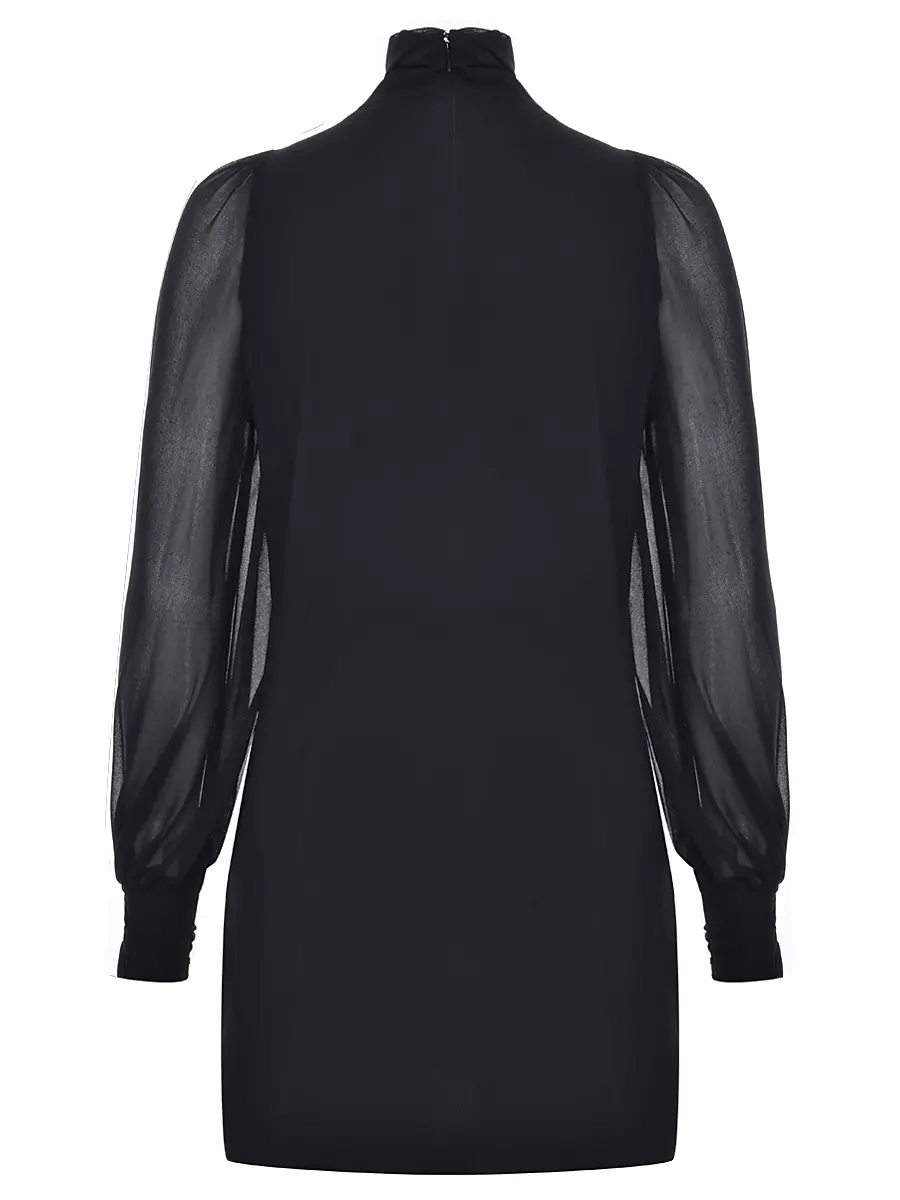 Платье однотонное