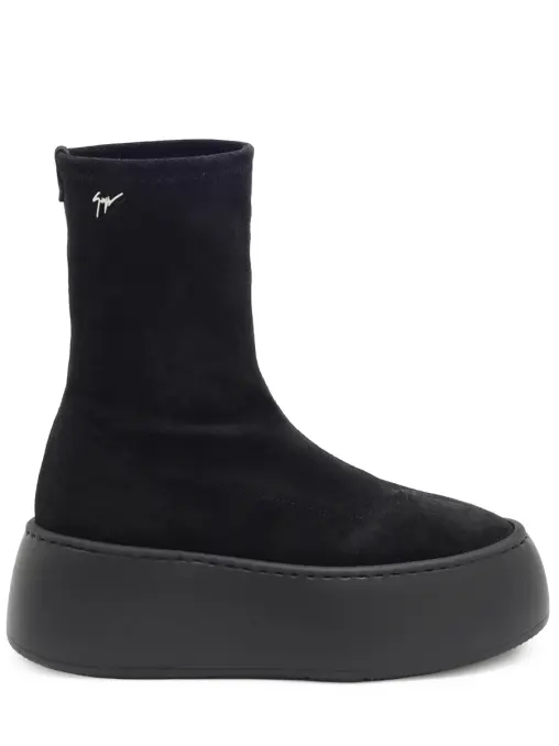 Полусапоги замшевые GIUSEPPE ZANOTTI