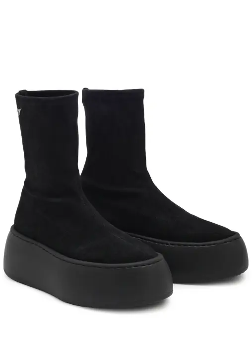 Полусапоги замшевые GIUSEPPE ZANOTTI