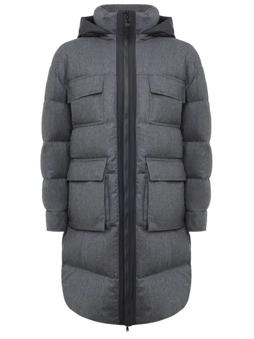 Пуховик стеганый BRUNELLO CUCINELLI