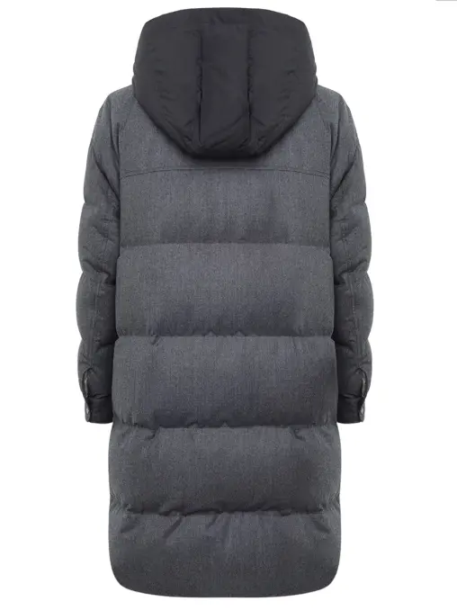 Пуховик стеганый BRUNELLO CUCINELLI