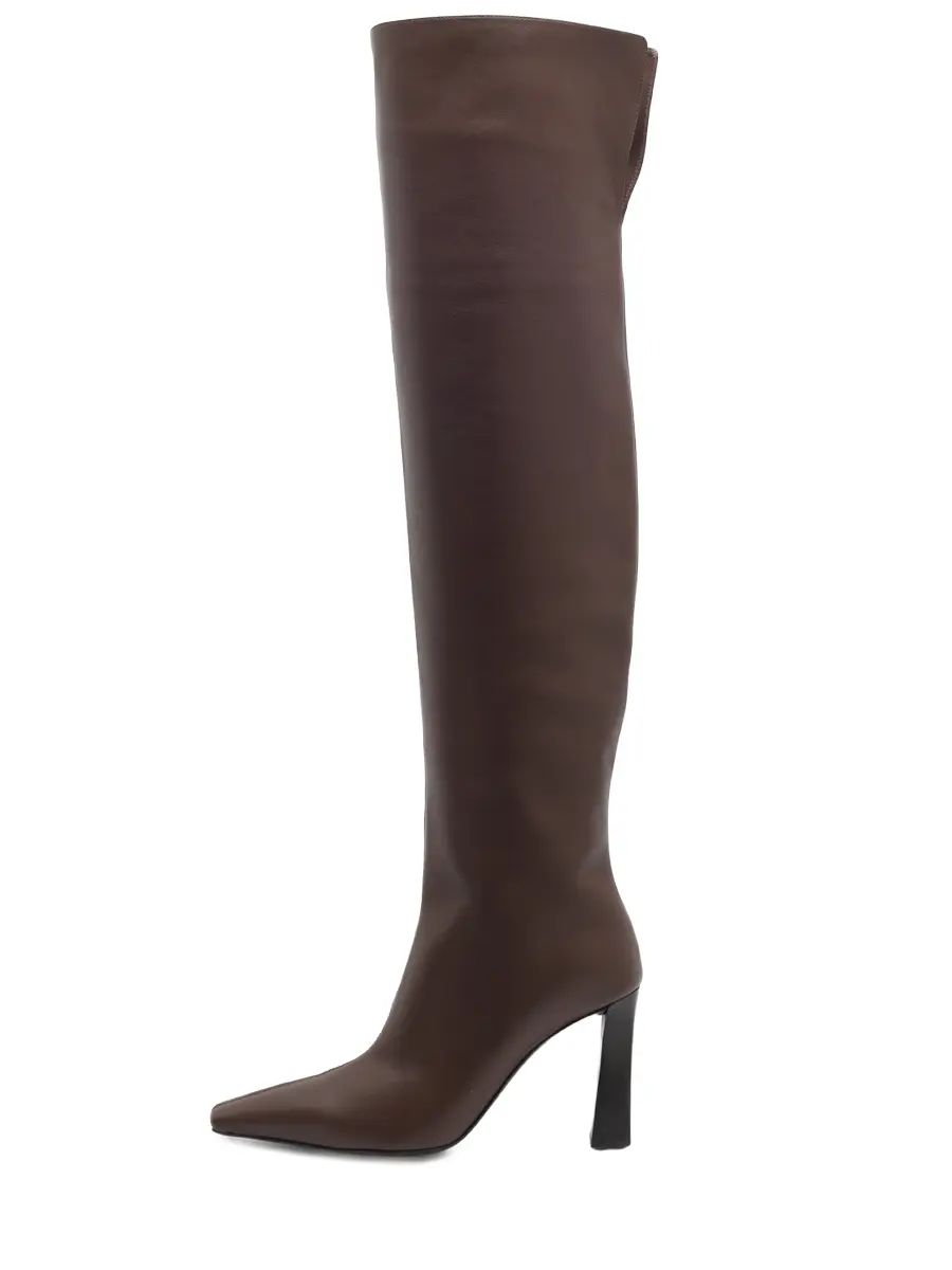 Сапоги кожаные