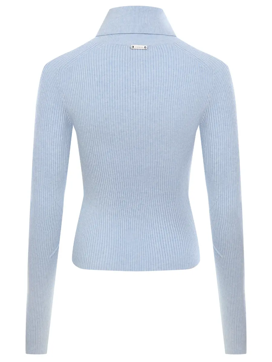 Джемпер однотонный