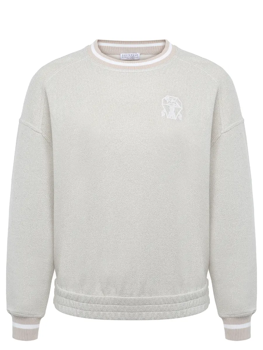 Толстовка из вискозы и хлопка