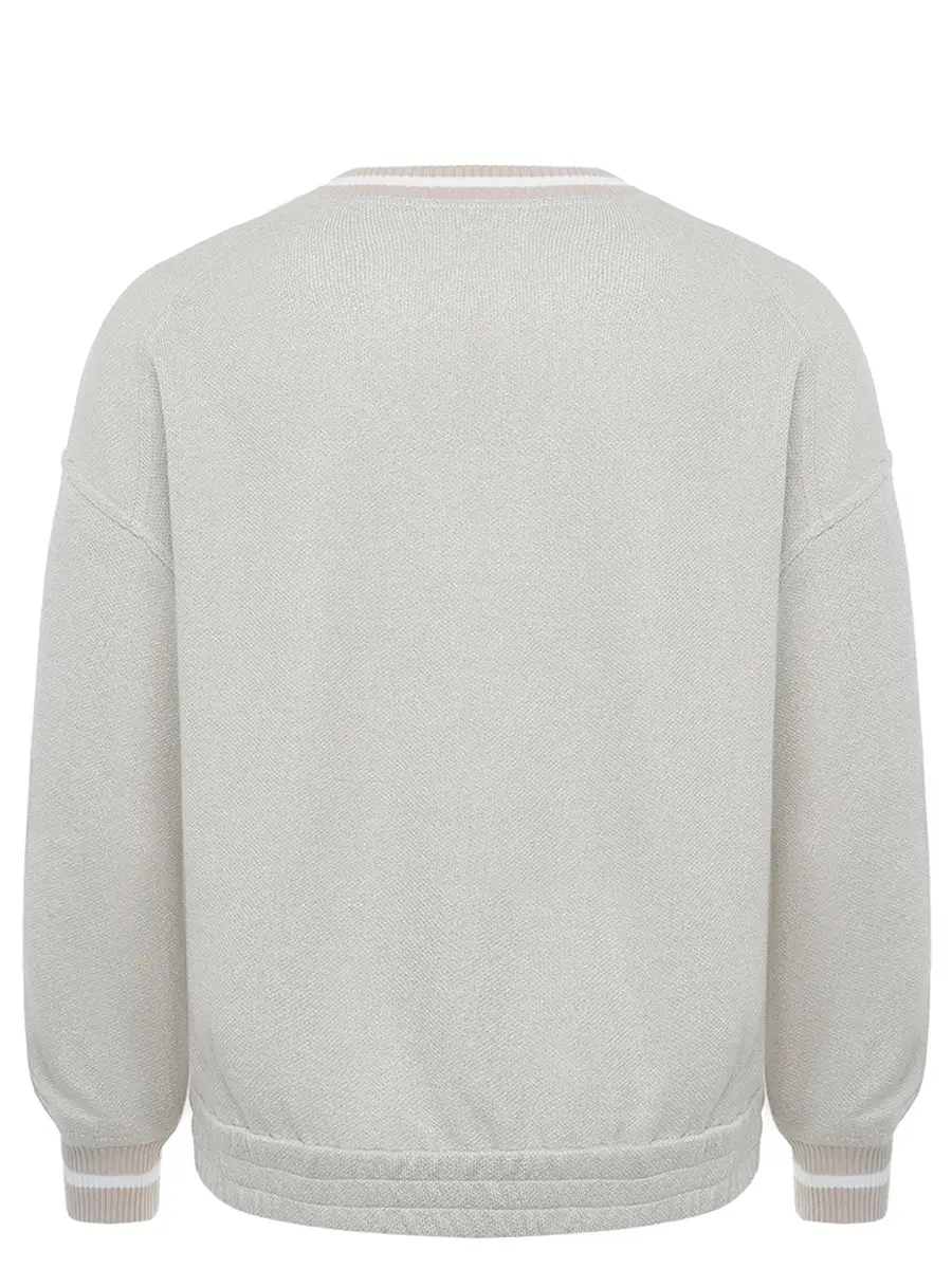 Толстовка из вискозы и хлопка