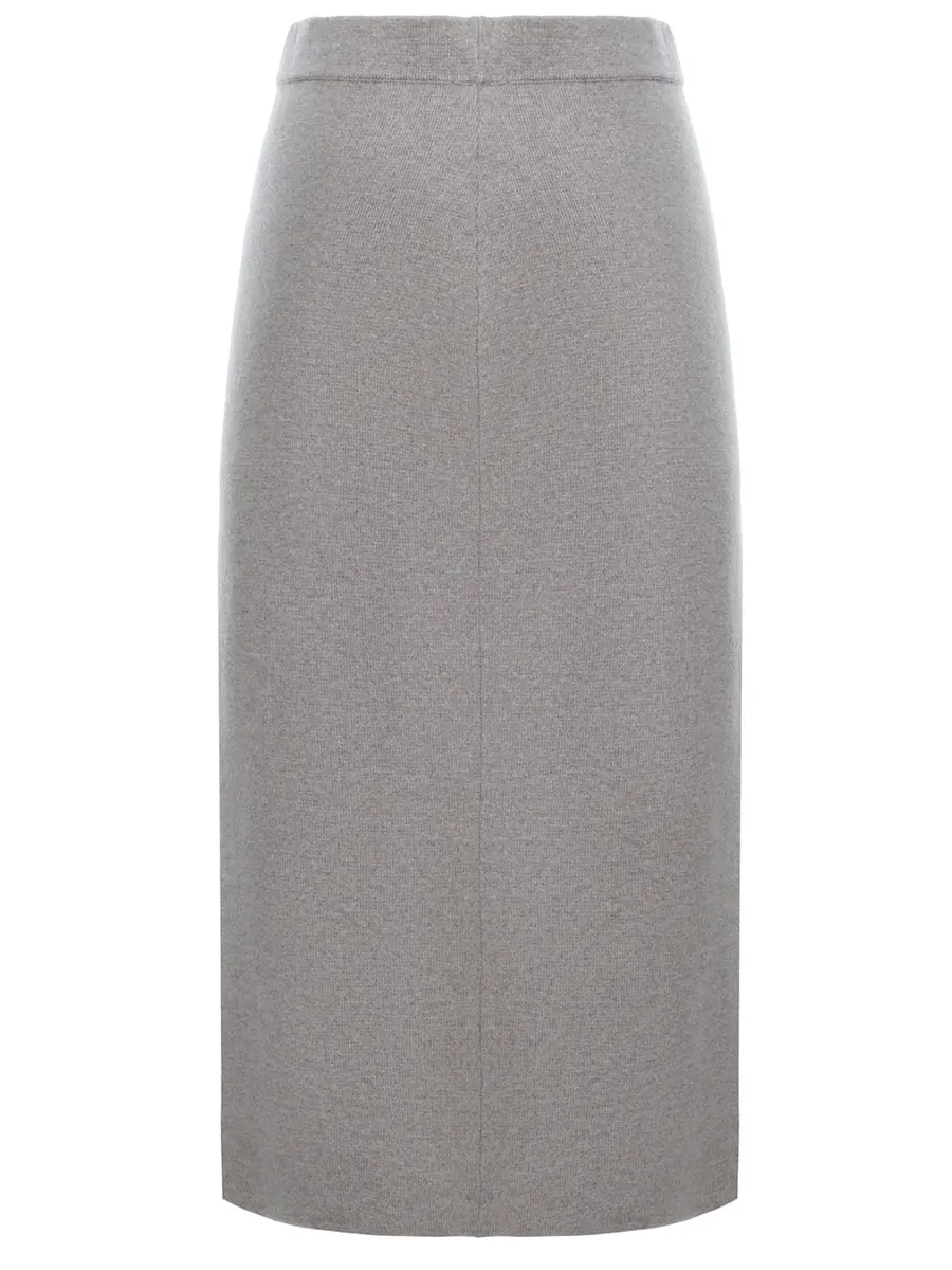 Юбка из шерсти и шелка