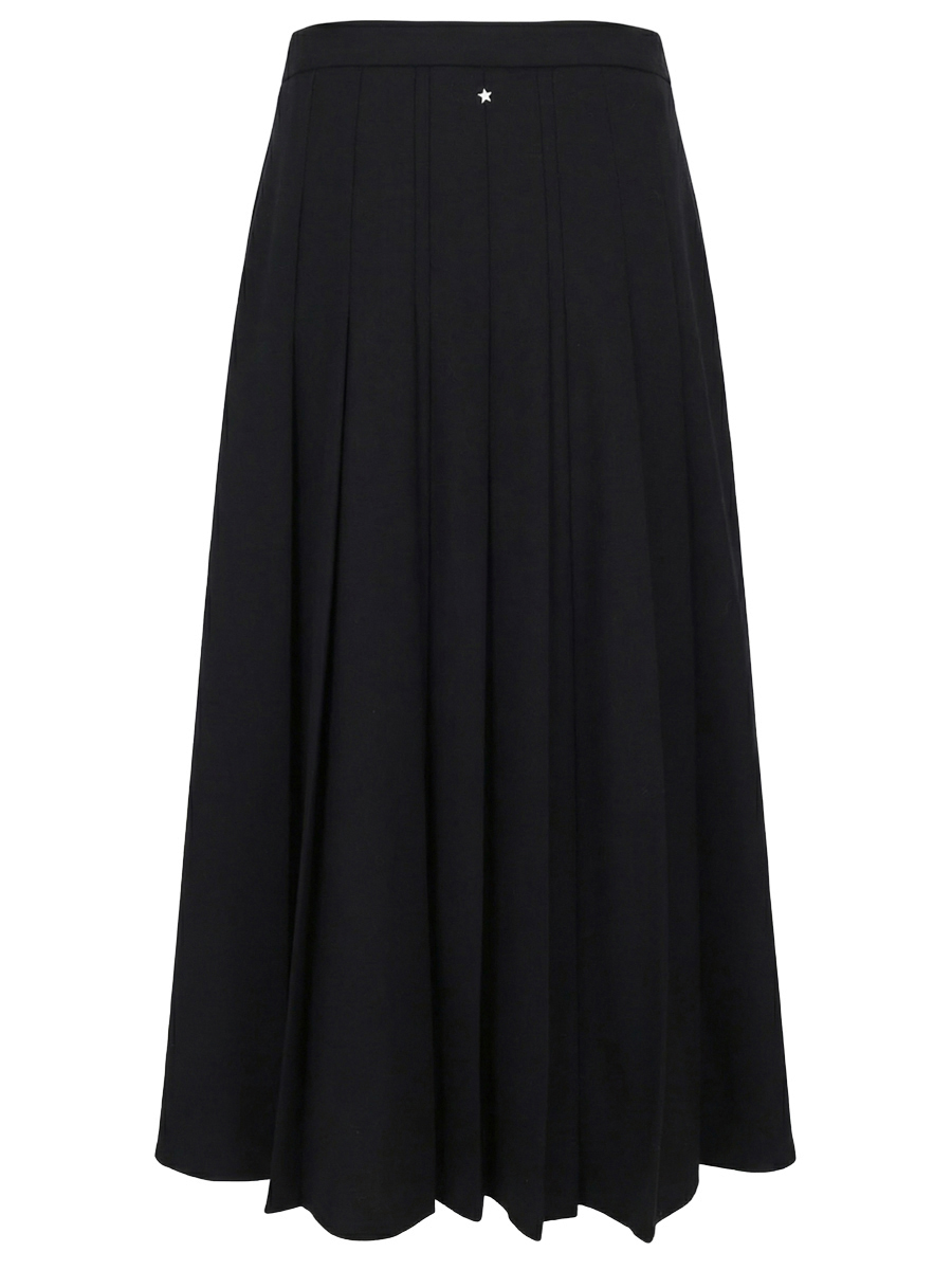 Юбка однотонная