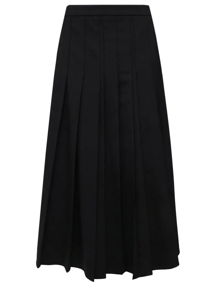 Юбка однотонная