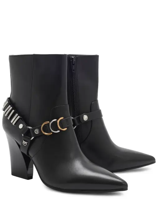 Ботильоны кожаные VIOLA PINKO