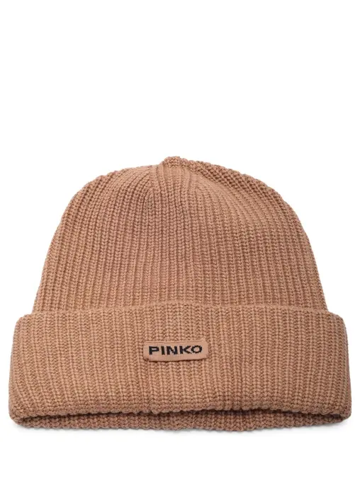 Шапка однотонная PINKO