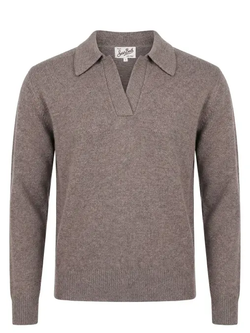 Поло шерстяное MC2 SAINT BARTH