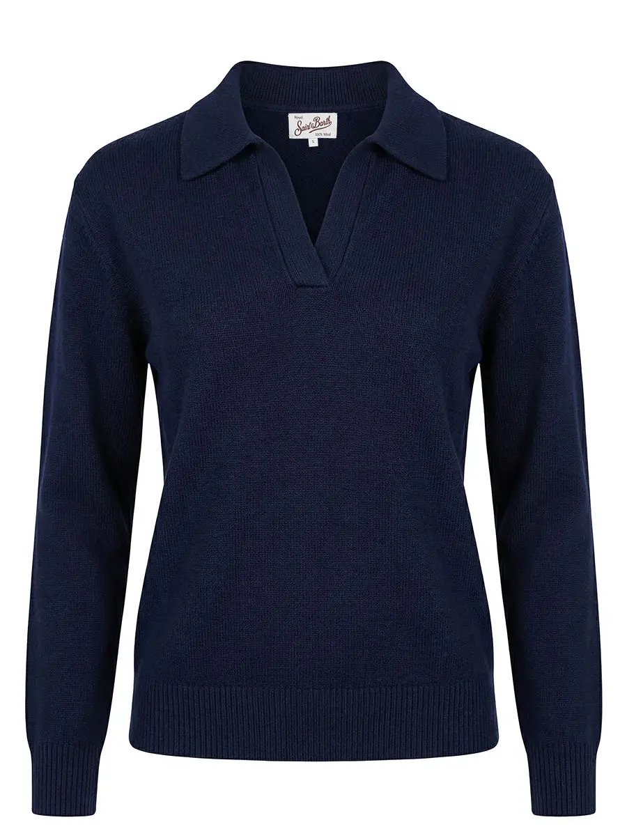 Поло шерстяное