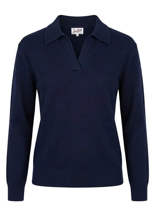 Поло шерстяное MC2 SAINT BARTH