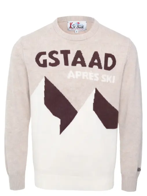 Джемпер с принтом MC2 SAINT BARTH