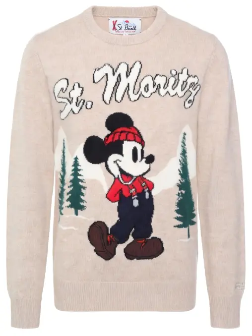 Джемпер с принтом MC2 SAINT BARTH