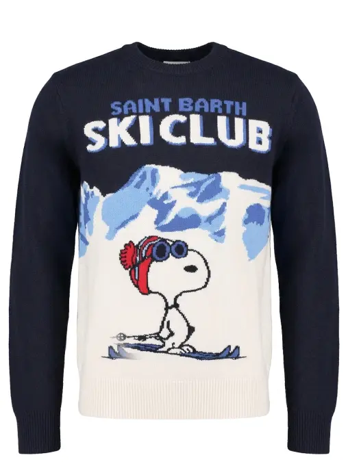 Джемпер с принтом MC2 SAINT BARTH