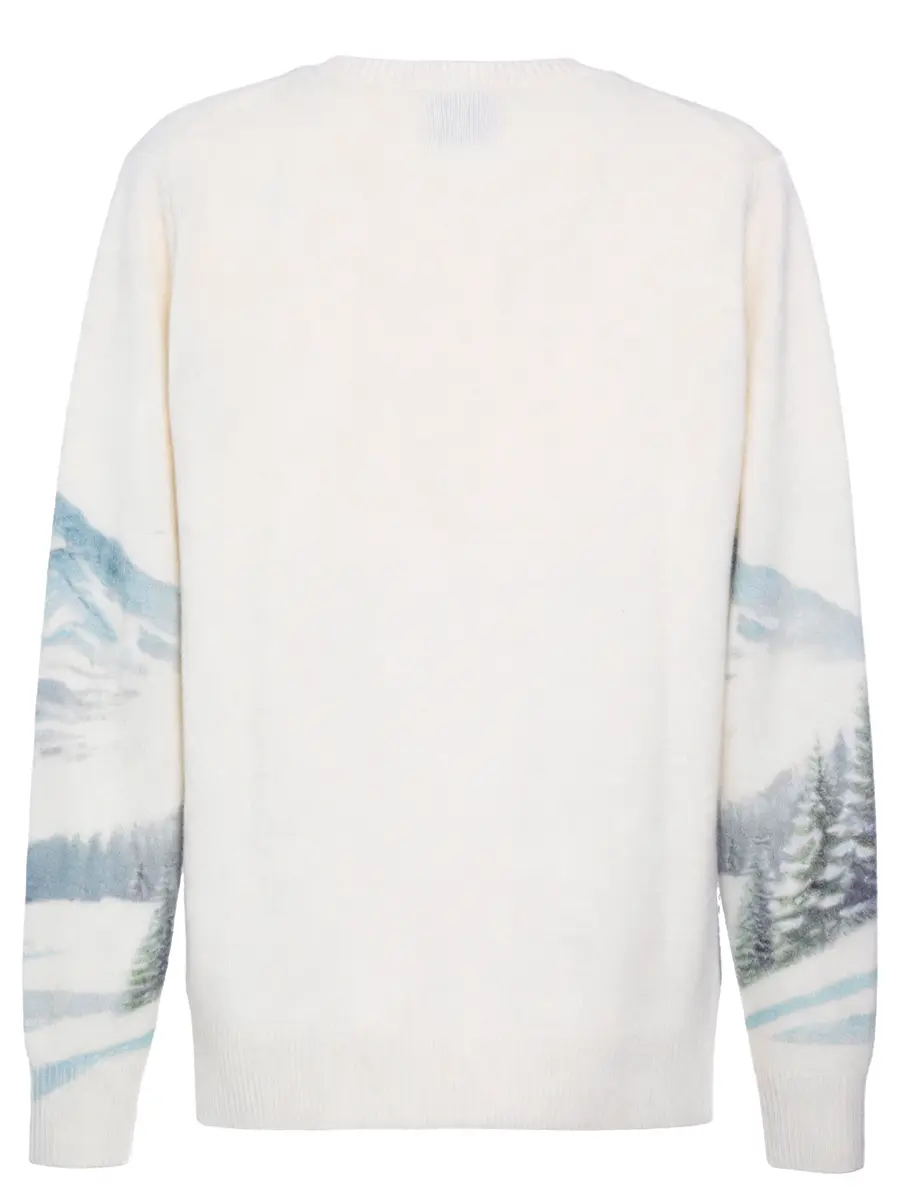 Джемпер с принтом