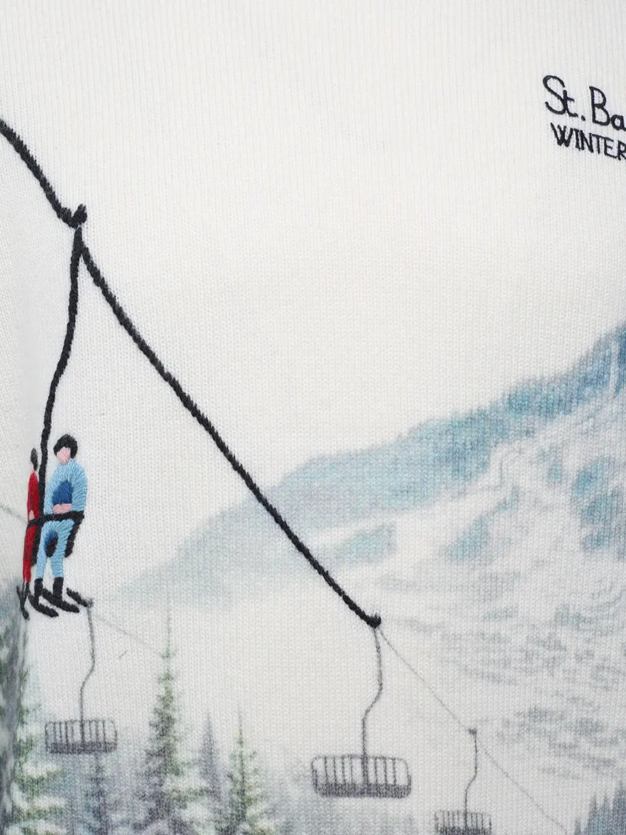 Джемпер с принтом