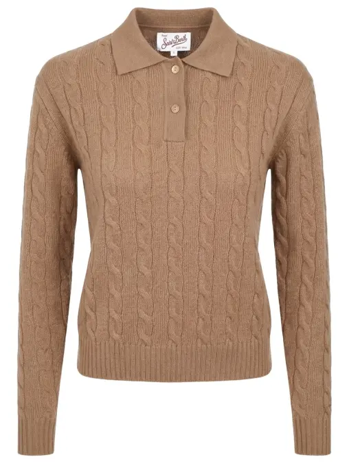 Поло шерстяное MC2 SAINT BARTH