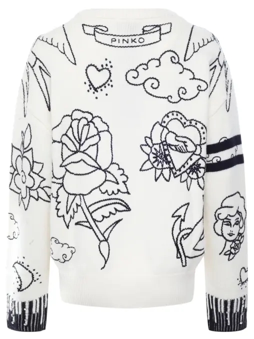 Джемпер шерстяной PINKO